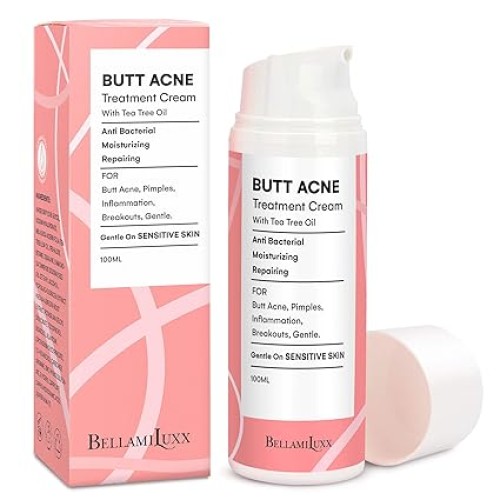 Butt Acne Clearing Treatment: with 2% Salicylic Acid and Tea Tree Oil