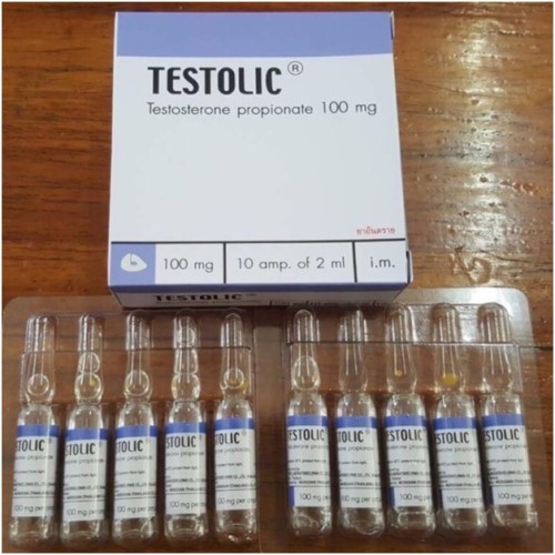 Testolic Testosterone Propionate Injections 100 mg For Body Build Up