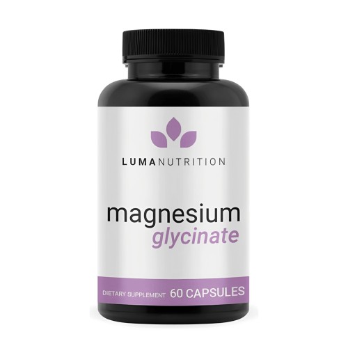 Luma Nutrition Magnesium Glycinate Dietary Supplement • 60 Capsules