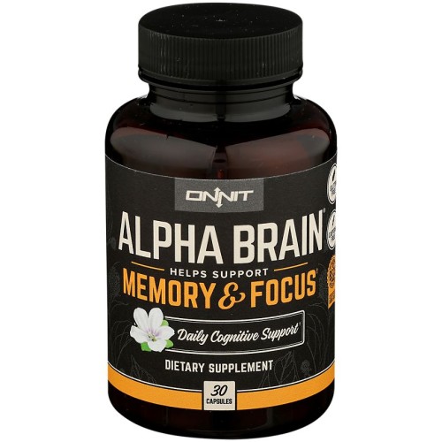 Alpha Brain Memory &amp; Focus 30 Capsules
