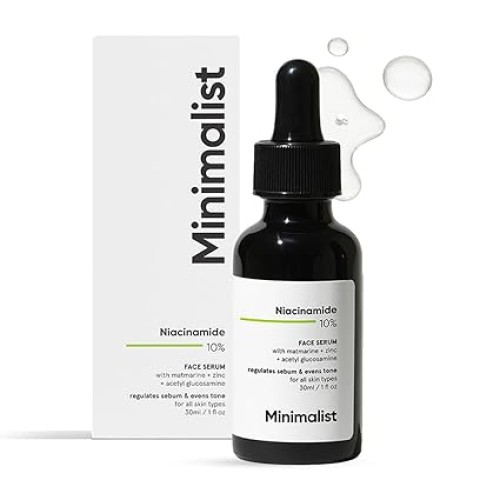 Minimalist 10% Niacinamide Face Serum for Acne Control &amp; Oil Balancing with Zinc