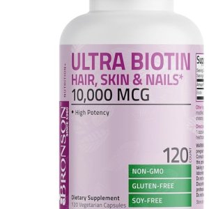 Bronson Ultra Biotin Supplement For Hair Skin and Nails
