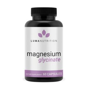 Luma Nutrition Magnesium Glycinate Dietary Supplement • 60 Capsules