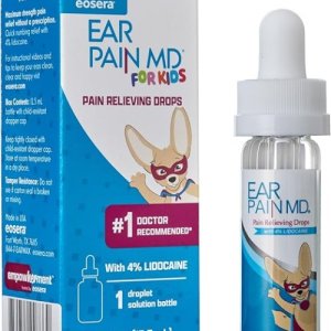 Ear Pain MD® for Kids - Pain Relieving Drops with 4% Lidocaine 12.5mL