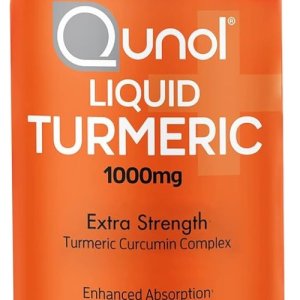 Qunol Liquid Turmeric Curcumin with Black Pepper, Turmeric Supplement