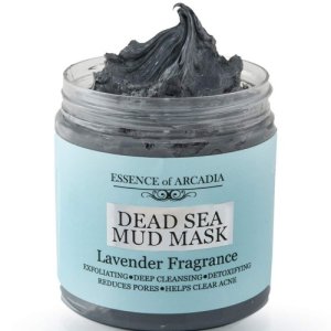 Dead Sea Mineral Mud Mask Scented with Lavender for Face and Body - 100% Natural Mineral