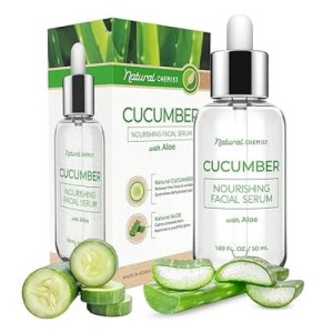 Cucumber &amp; Aloe Face Serum - Dermatologist Tested