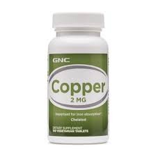 GNC Copper 2 MG Tablets